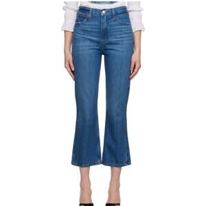 Frame Women's Le High N Tight Crop Mini Boot Blue Jeans 31 NTW